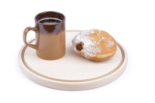 donuts with coffee