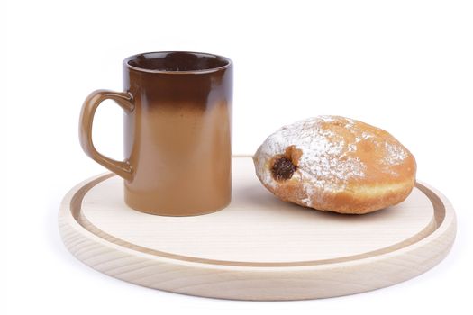 donuts with coffee