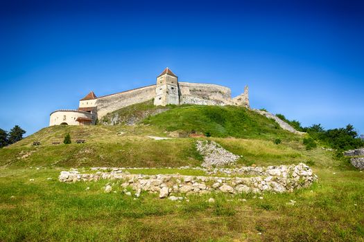 Rașnov Citadel (Romanian: Cetatea Râșnov, German: Rosenauer Burg) is a historic monument and landmark in Romania. It is situated in Râşnov, Brașov County, in the immediate vicinity of Brașov.