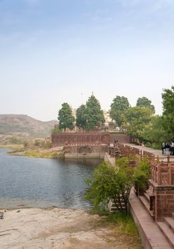 Jaswant Thada memorial in Jodhpur, Rajasthan, India. 