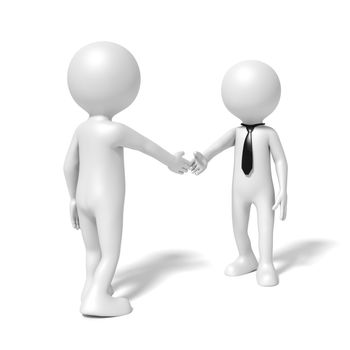 An image of a business people shaking hands