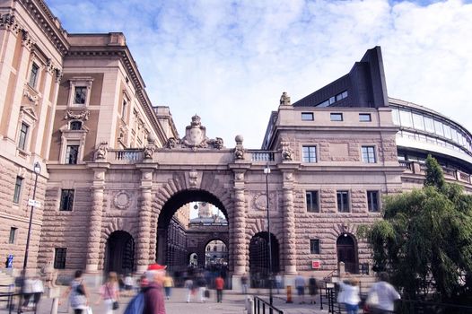 Scandinavia. Parliament in Stockholm.