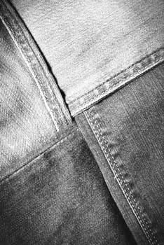 jean texture background black and white tone color style