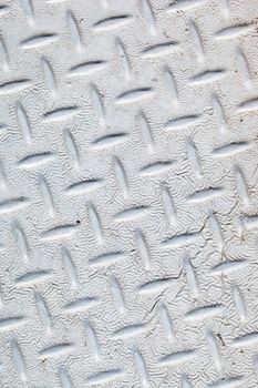 Seamless steel diamond plate texture .