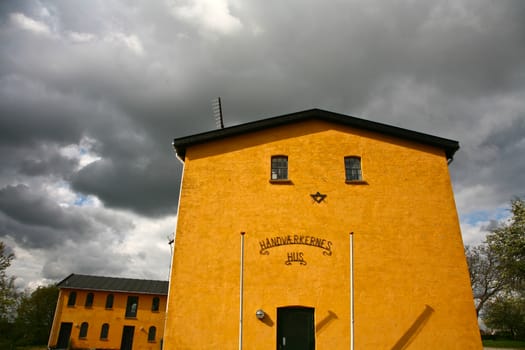 Old wind mill in Denmark