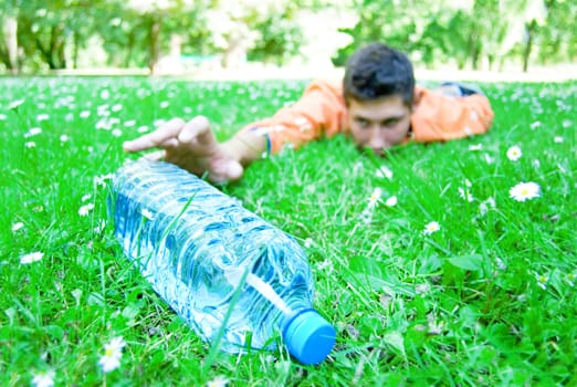 Big thirst during the heat.