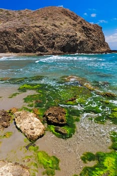 Coastline at Cabo del Gata, Almeria, Spain