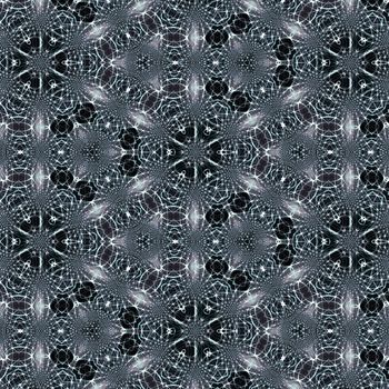 Digital Illustration of a kaleidoscopic Structure