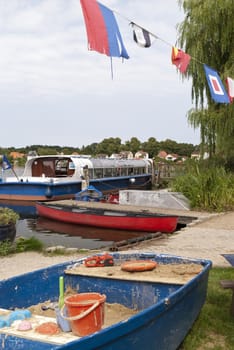 Boats on a Lake in Germany