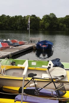 Boats on a Lake in Germany