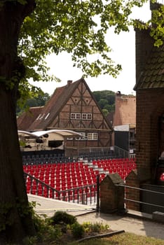 Old Town of Mölln in Germany