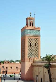 marrakech city morocco Moulay El yazid Mosque landmark architecture
