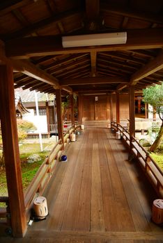 japanese style building with woods