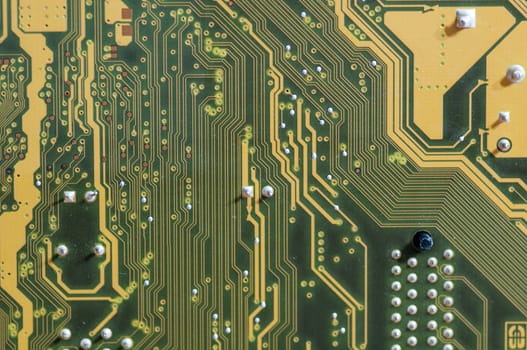 background made of printed circuit board