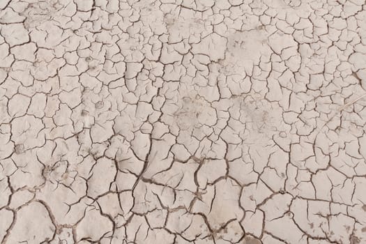 Dry cracked earth texture