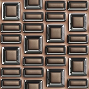 brown and glass seamless tileable decorative background pattern