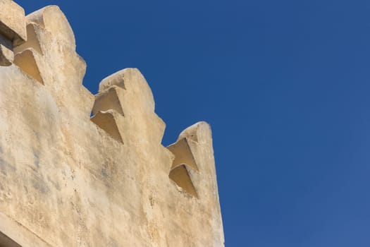 Sicily, detail of arabic merlons