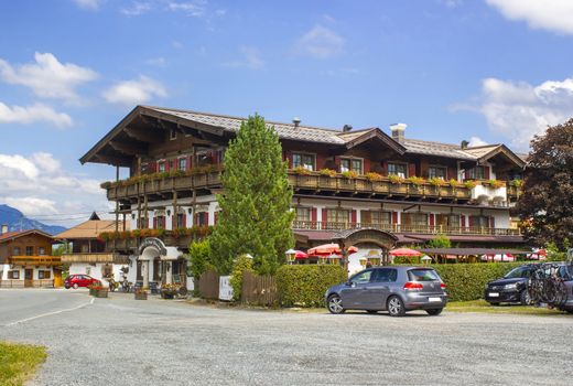 Hotel in Oberndorf in Tirol between St. Johann in Tirol and Kitzbühel am Wilden Kaiser, Austria