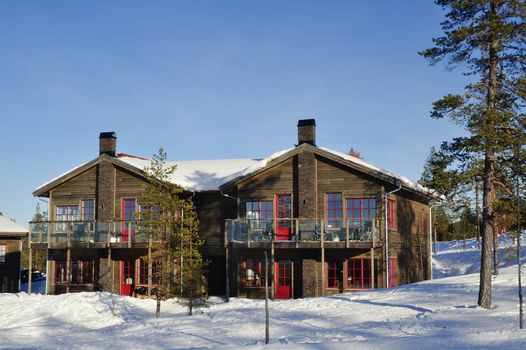 Ski in, Ski Out styled housing in Salen, Sweden.