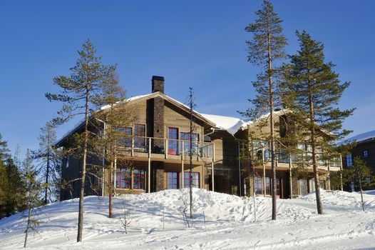Ski in, Ski Out styled housing in Salen, Sweden.