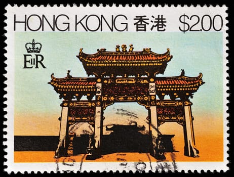 CHINA - CIRCA 1981: A stamp printed in China shows Chinese Tibet Museum architecture , circa 1981