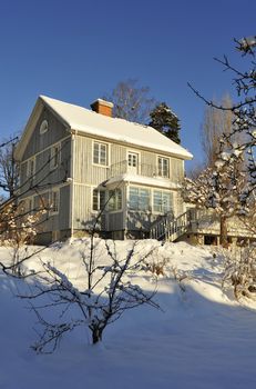 Swedish housing in Stockholm.