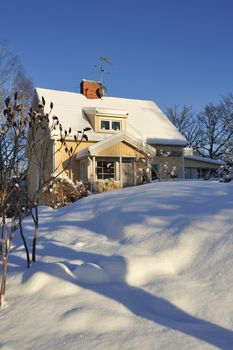 Swedish housing in Stockholm.