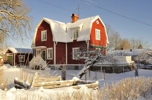 Swedish housing in Stockholm.