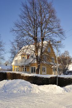 Swedish housing in Stockholm.