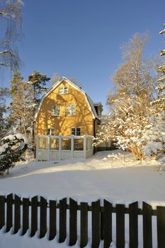 Swedish housing in Stockholm.