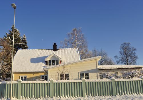 Swedish housing in Stockholm.