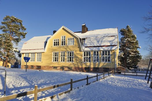 Swedish housing in Stockholm.