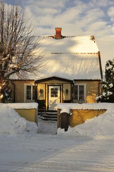 Swedish housing in Stockholm.