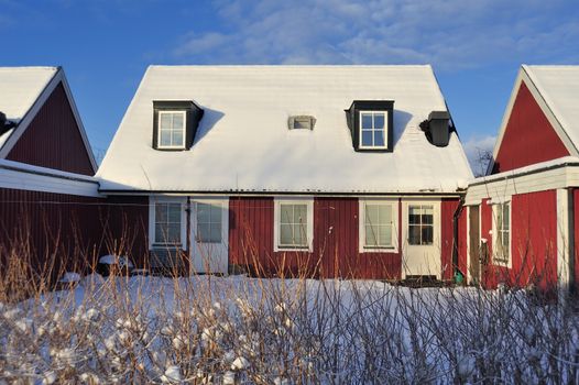 Swedish housing in Stockholm.