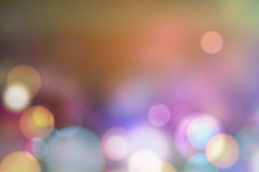 Abstract circular bokeh background