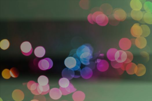 Abstract circular bokeh background