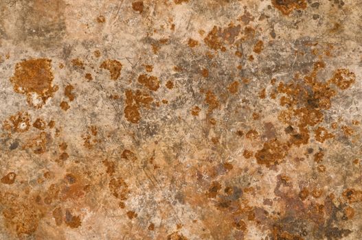 Metal background with rusty corrosion texture seamlessly tileable