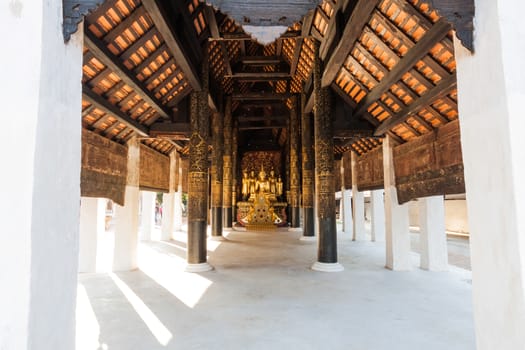 Thai temple in Lampang