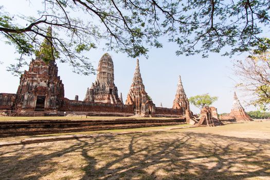 Wat-chaiwatthanaram ayutthaya in thailand