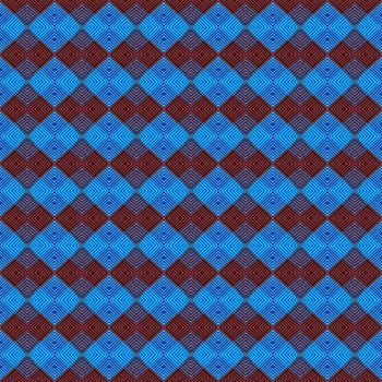 Seamless multicolor cloth pattern