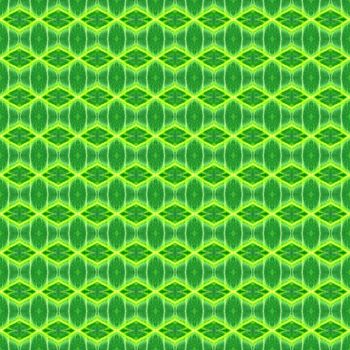 Seamless green color pattern background