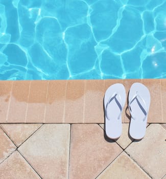 Poolside holiday vacation scenic swimming pool summer