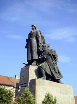 arad city romania Monument of World War II Heroes landmark