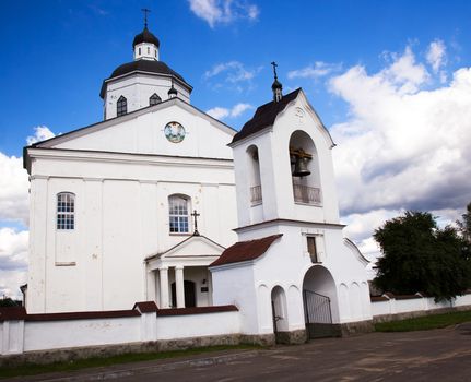  the old orthodox church located in Belarus.