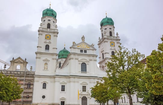 The historic dome "Sankt Stephan" of Passau in Bavaria