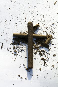 cigarettes, photographed in close-up