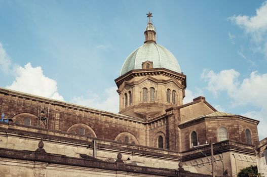 View of Manila Cathedral in Intramorus. 