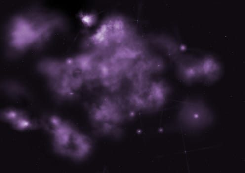 Small part of an infinite star field of space in the Universe. "Elements of this image furnished by NASA".