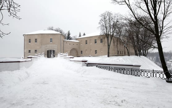   the Old Grodno fortress (11-13 centuries). Belarus