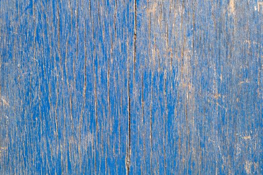 Old blue wooden texture background